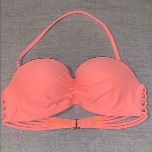 Optional strap bikini top